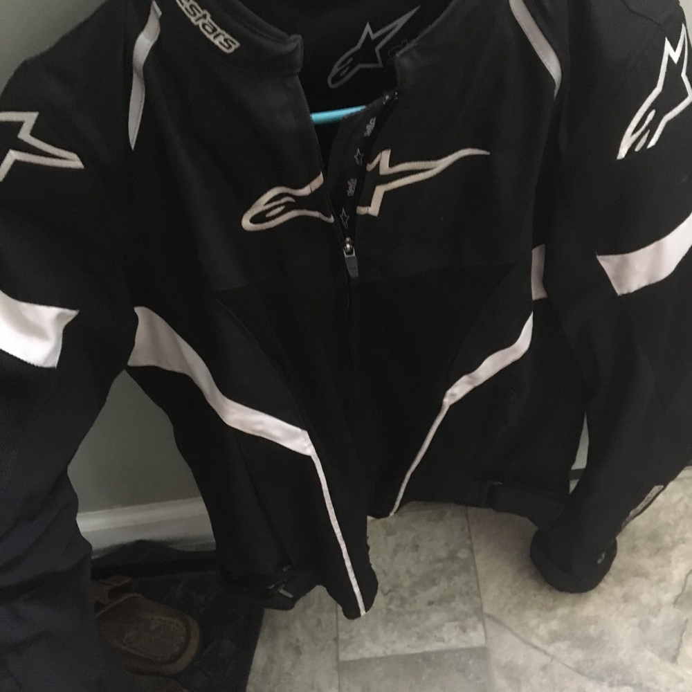 Alpinestar motorcycle padded jacket